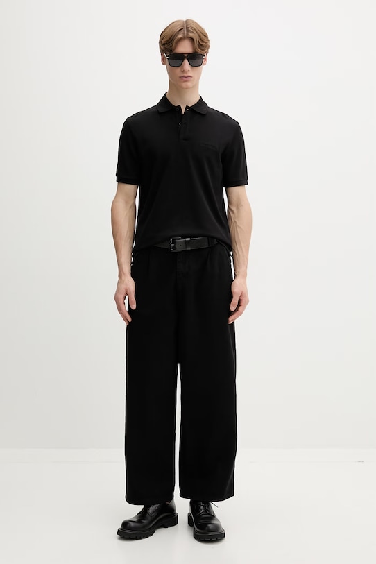 Marc O'Polo polo pentru bărbați 5000013999 negru ZS26