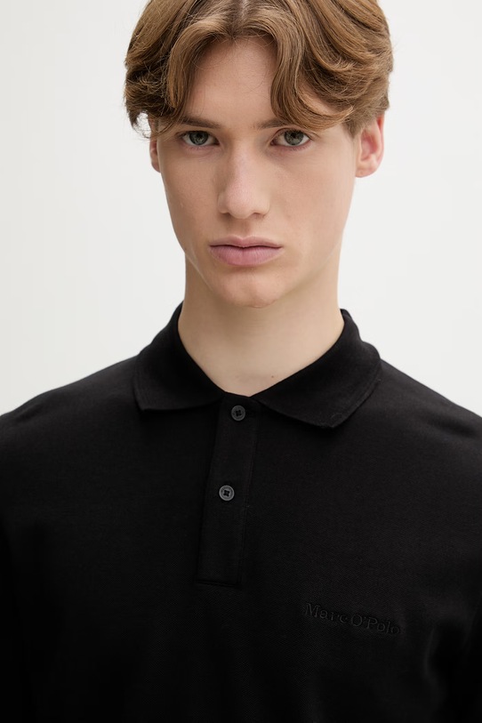 Marc O'Polo polo pentru bărbați negru 5000013999