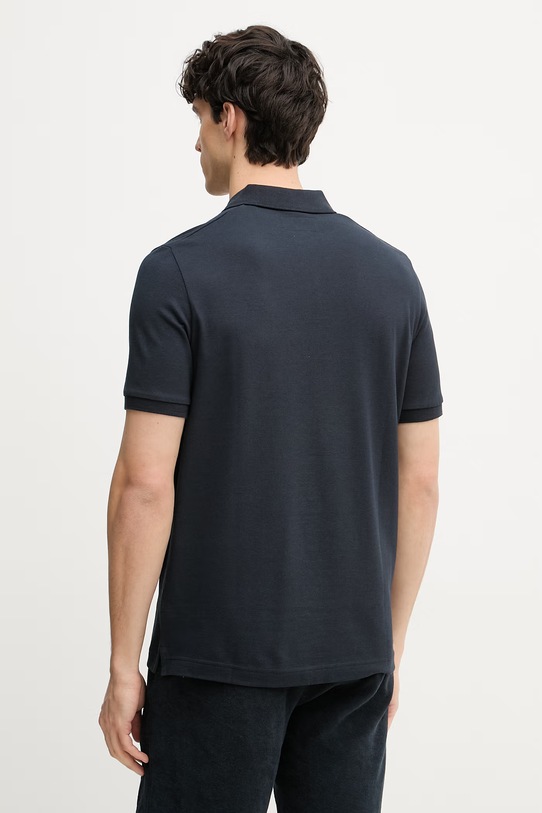 Odzież Marc O'Polo polo męskie z bawełną 5000013992 granatowy