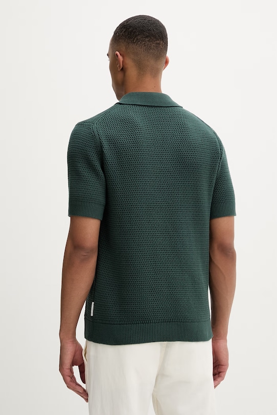 Odzież Marc O'Polo polo męskie bawełniane 5000010063 zielony