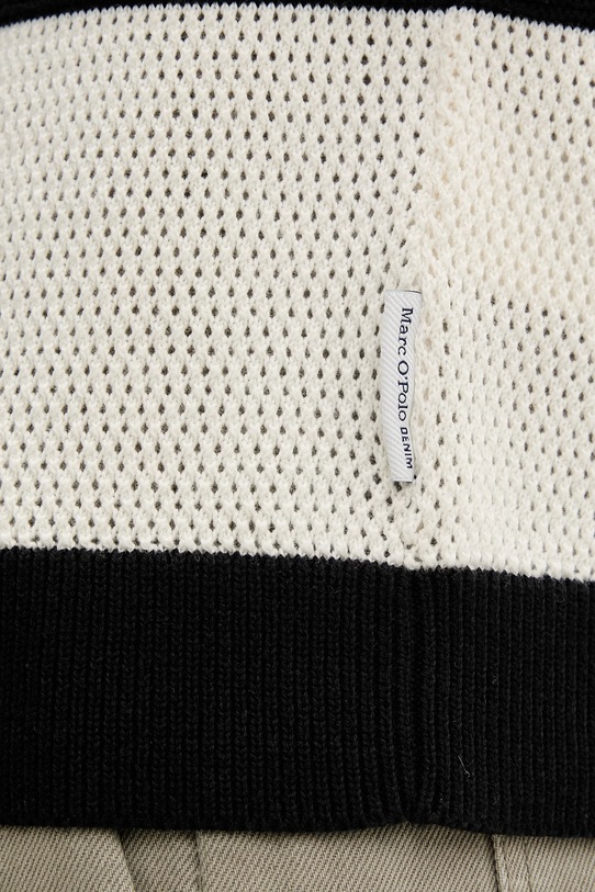 Marc O'Polo поло-свитер для мужчин из хлопка 5000010067 бежевый