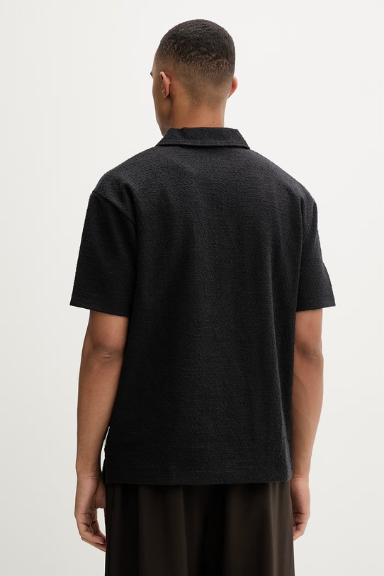 Odzież Marc O'Polo polo męskie z bawełną 5000011236 czarny