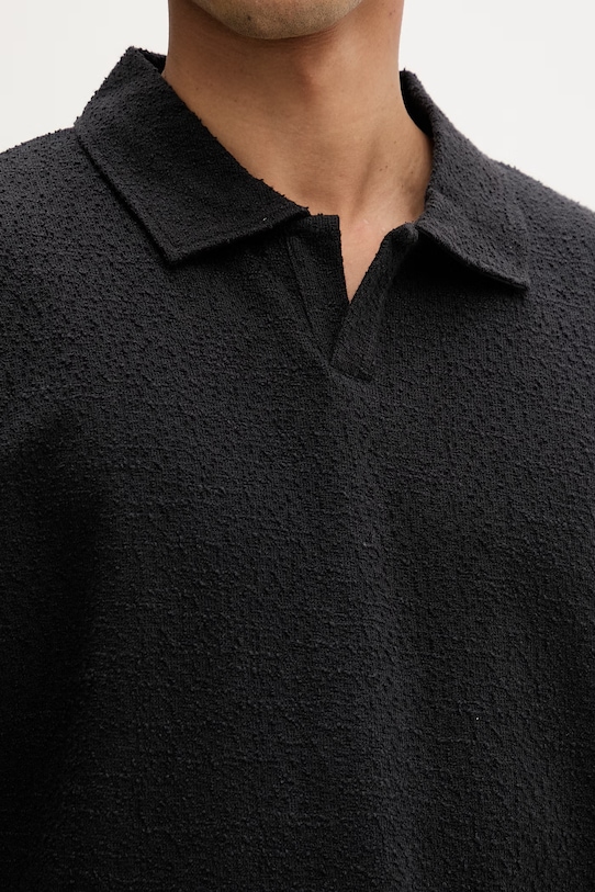 Marc O'Polo polo męskie z bawełną 5000011236 czarny