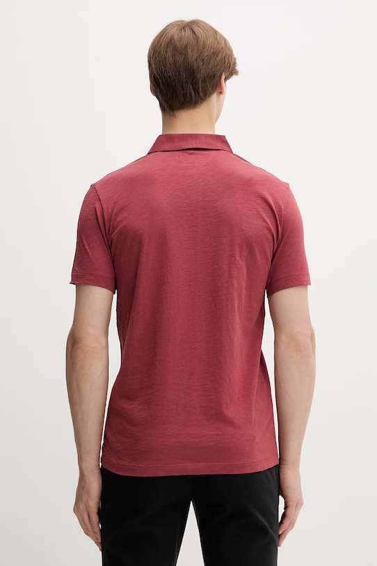 Odzież Marc O'Polo polo męskie bawełniane 5000013986 czerwony