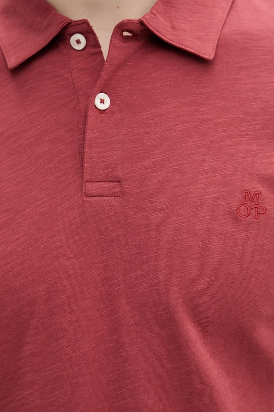 Marc O'Polo polo męskie bawełniane 5000013986 czerwony