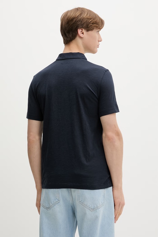Odzież Marc O'Polo polo męskie bawełniane 5000013986 granatowy