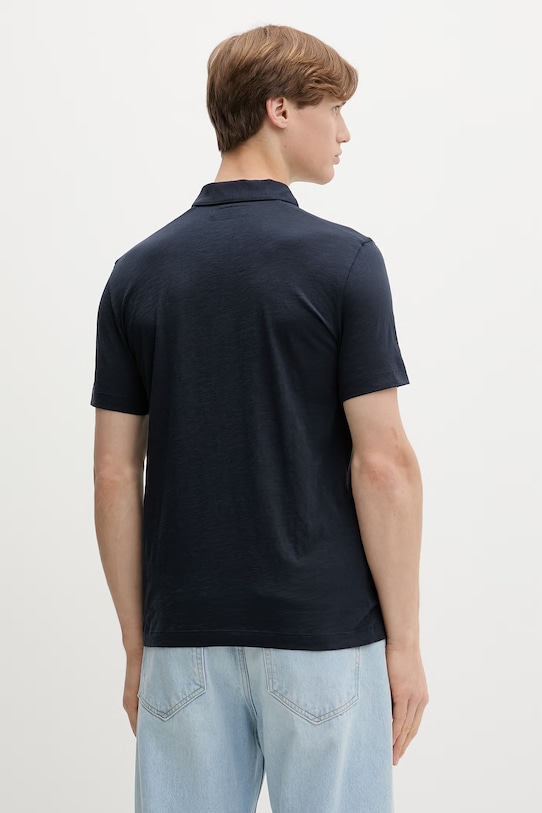 Odzież Marc O'Polo polo męskie bawełniane 5000013986 granatowy