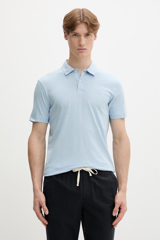 Marc O'Polo polo tričko pánske bavlnené modrá 5000013986