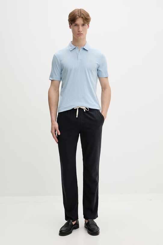 Marc O'Polo polo tričko pánske bavlnené 5000013986 modrá ZS26