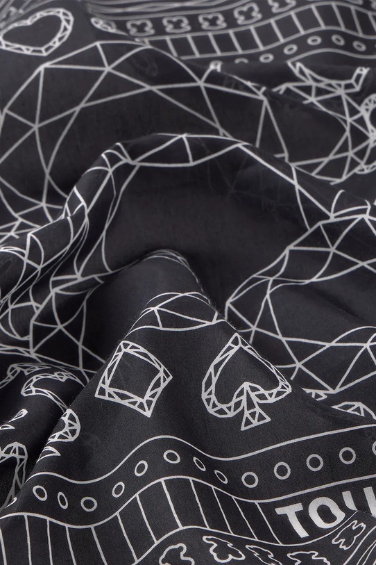 Tous apaszka 2002377451 czarny ZS26