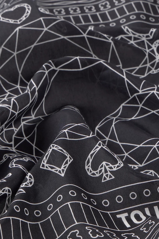 Tous apaszka 2002377451 czarny ZS26