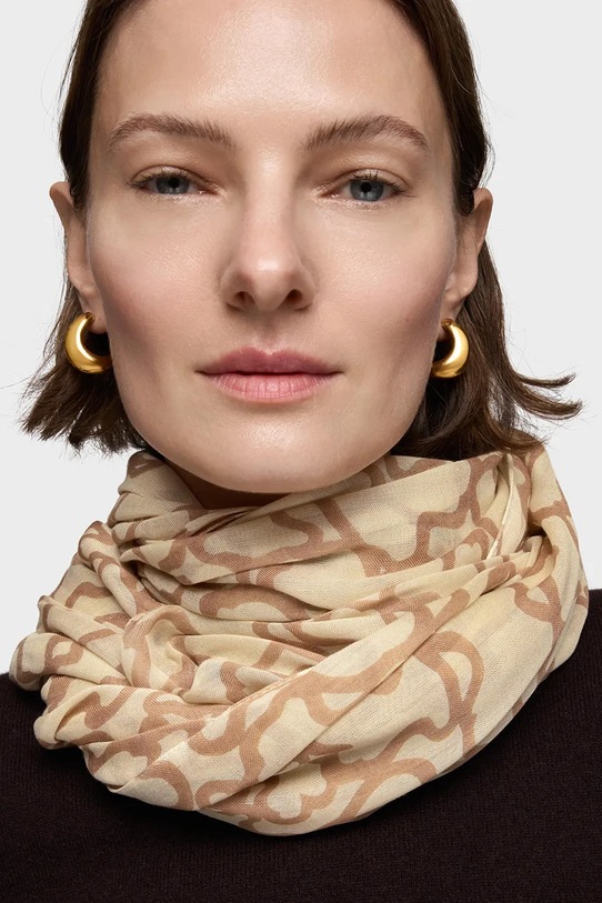 Tous szal 2002357901 beżowy