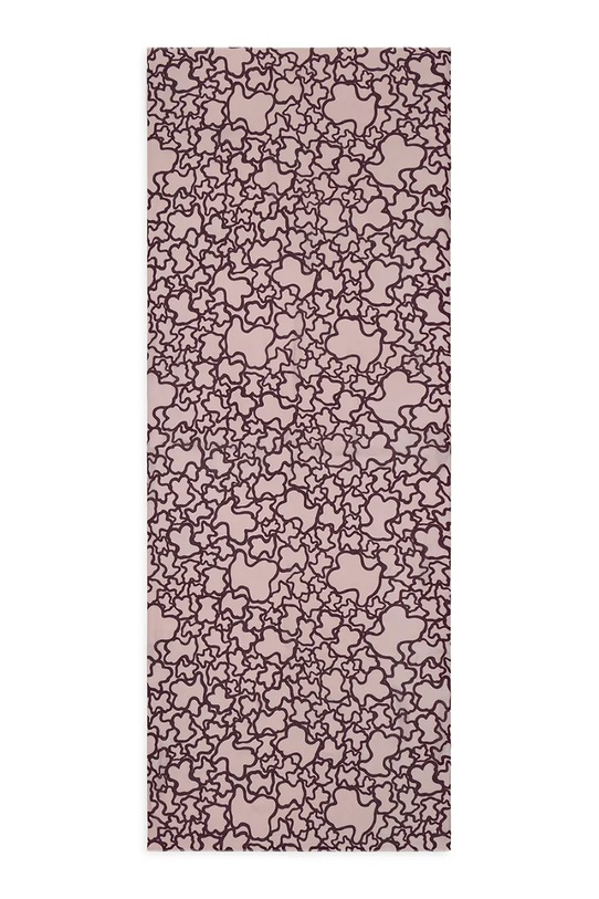 Tous szal tkanina bordowy 2002357921