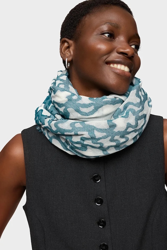 Šál Tous 2002377338 tyrkysová