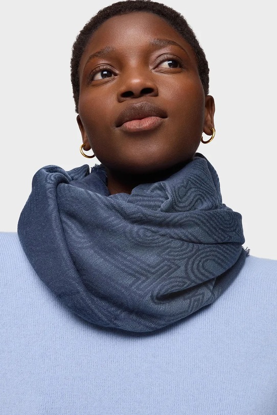 Tous chusta z domieszką kaszmiru granatowy 2002378433