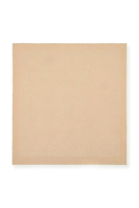 Tous chusta z domieszką kaszmiru tkanina beżowy 2002378401