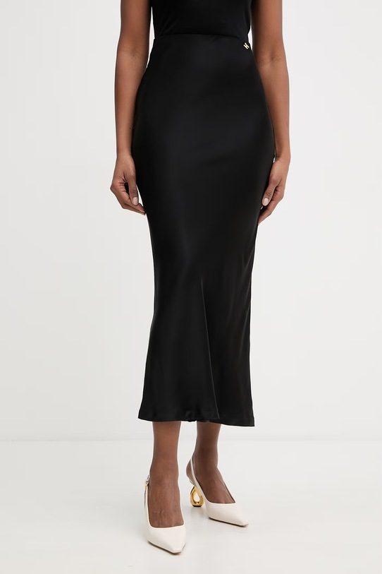 Silvian Heach z wiskozą RAMAGI czarny GPP26075LO