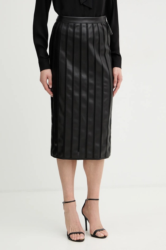 Silvian Heach spódnica SMOSI casual czarny GPP26080LO