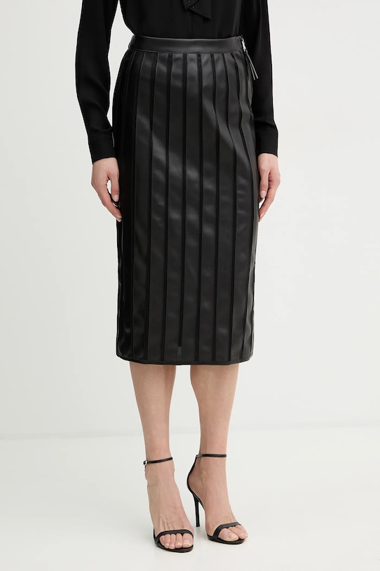 Silvian Heach spódnica SMOSI casual czarny GPP26080LO