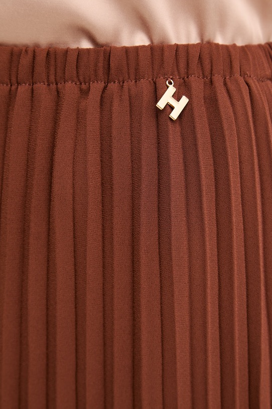 Silvian Heach spódnica MIDIAM brązowy GPP26200LO