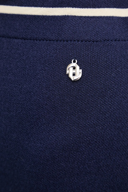 Silvian Heach spódnica z wiskozą THOREM granatowy GPP26217MG