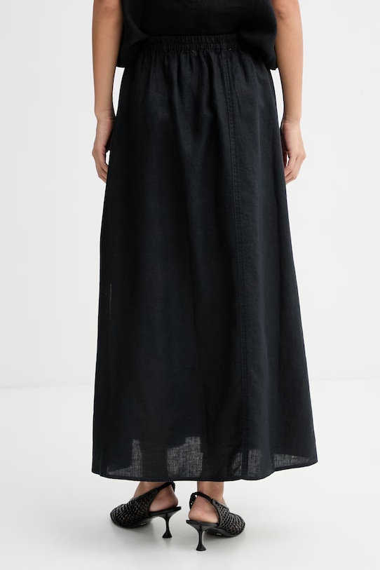 Odzież Marc O'Polo spódnica lniana 5000014053 czarny