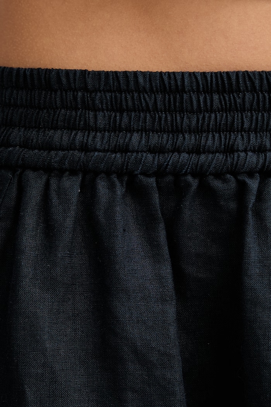 Marc O'Polo φούστα λινή σκούρο μπλε 5000014182