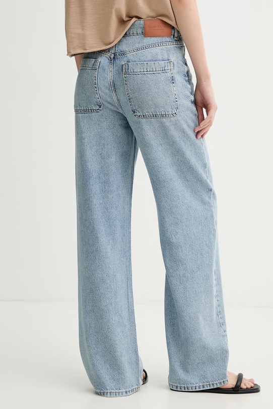 Odzież Marc O'Polo jeansy wide leg damskie 5000014169 niebieski