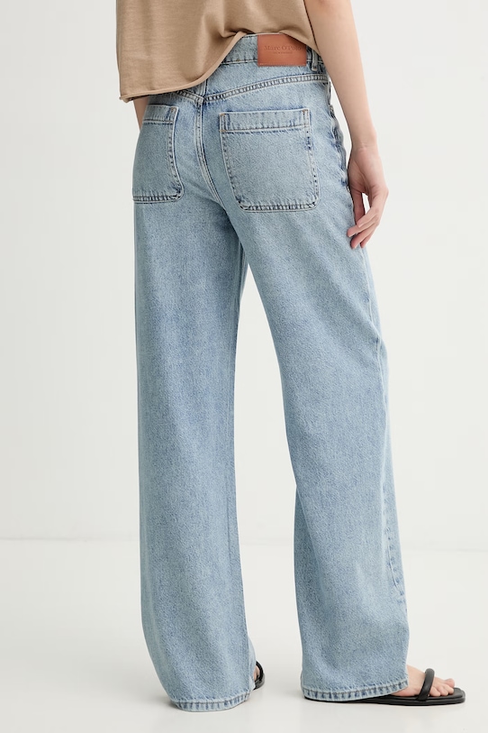 Odzież Marc O'Polo jeansy wide leg damskie 5000014169 niebieski