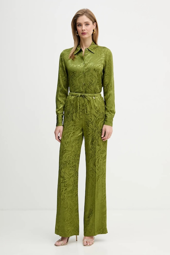 Silvian Heach spodnie LHAMES GPP26026PA zielony ZS26