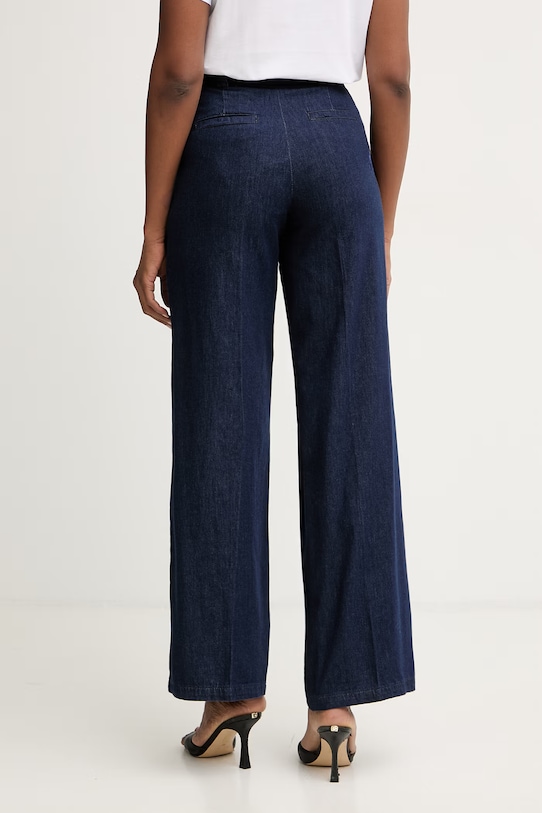 Oblečení Silvian Heach wide leg džíny dámské PAIFA GPP26009PA námořnická modř