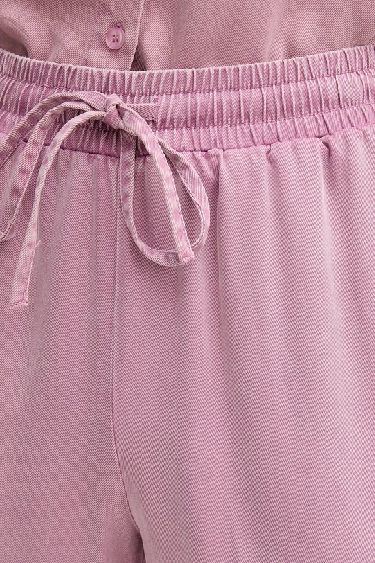 Silvian Heach spodnie ASHER różowy GPP26090PA