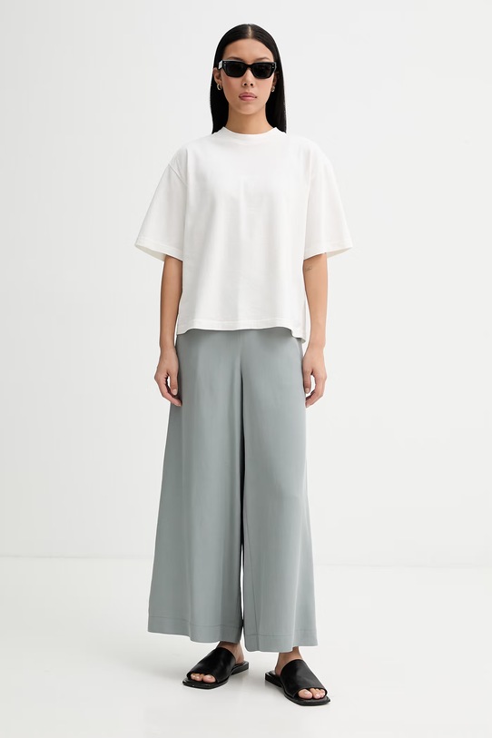 Marc O'Polo pantaloni pentru femei, cu lyocell 5000014064 turcoaz ZS26