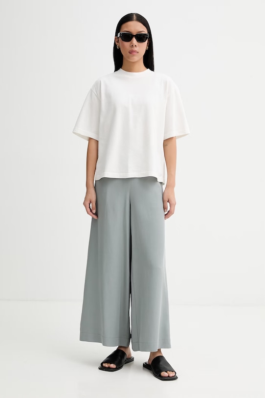 Marc O'Polo pantaloni pentru femei, cu lyocell 5000014064 turcoaz ZS26