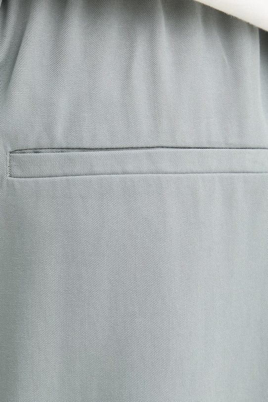 Marc O'Polo pantaloni pentru femei, cu lyocell turcoaz 5000014064