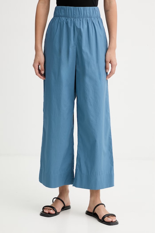 Marc O'Polo hlače ženske bombažne modra 5000011272