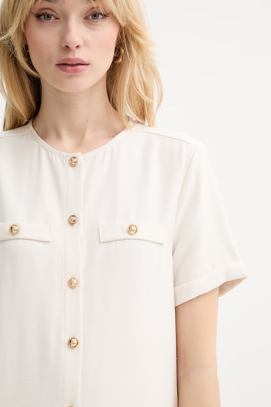 Silvian Heach sukienka HESPER GPP26461VE beżowy