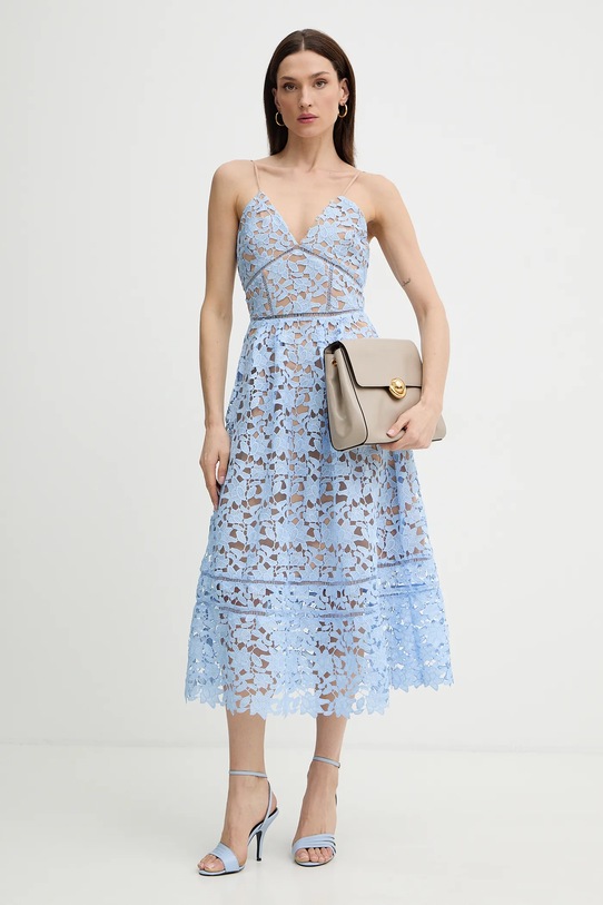 Silvian Heach sukienka OZAN GPP26473VE niebieski ZS26