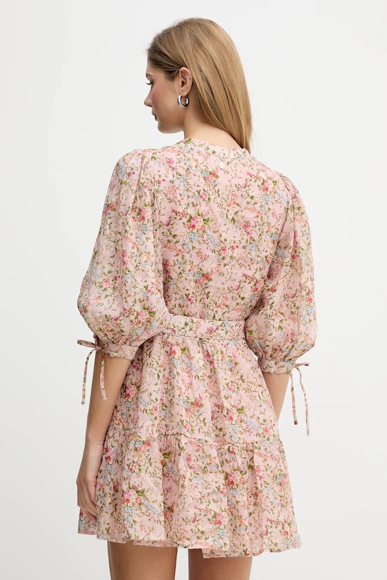 Odzież Silvian Heach sukienka KARDISTA GPP26370VE różowy