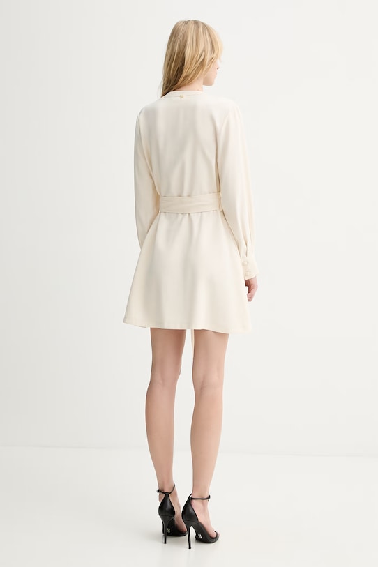 Odzież Silvian Heach sukienka POBE GPP26076VE beżowy