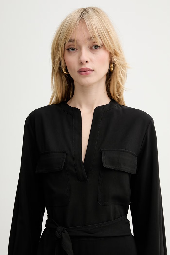 Silvian Heach sukienka POBE czarny GPP26076VE