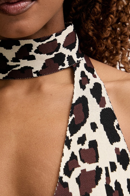 Silvian Heach šaty s viskózou BOTTISI CVP26010VE