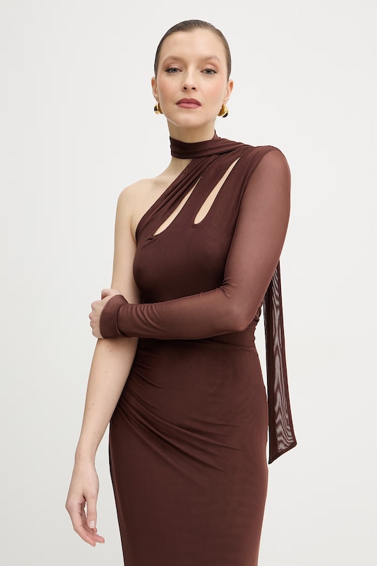 Silvian Heach ruha RUMPISI barna CVP26042VE