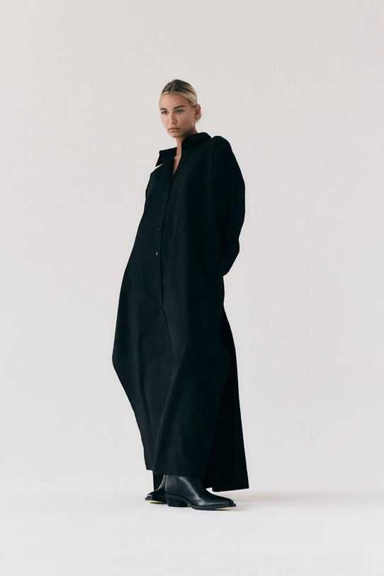 Muuv. sukienka koszulowa bawełniana MEIE sukienka.dluga.MEIE