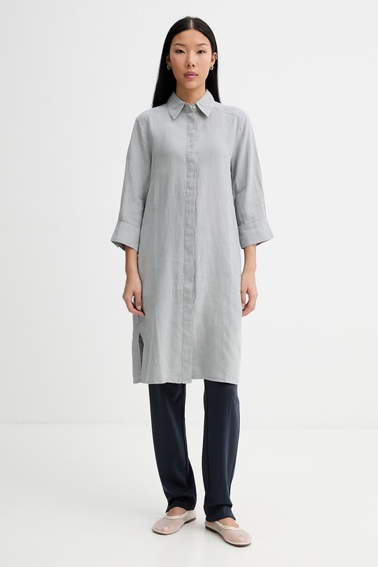 Marc O'Polo σεμιζιέ λινό 5000014009 μπλε ZS26