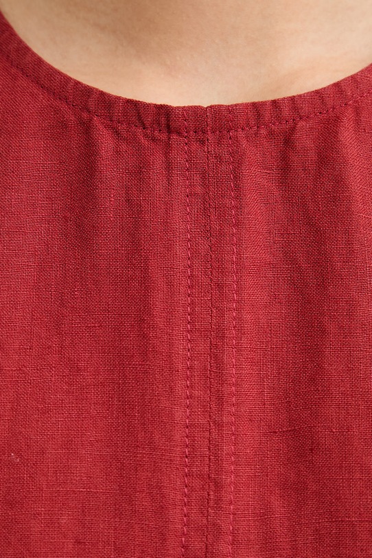 Marc O'Polo καλοκαιρινό λινό 5000014021 κόκκινο