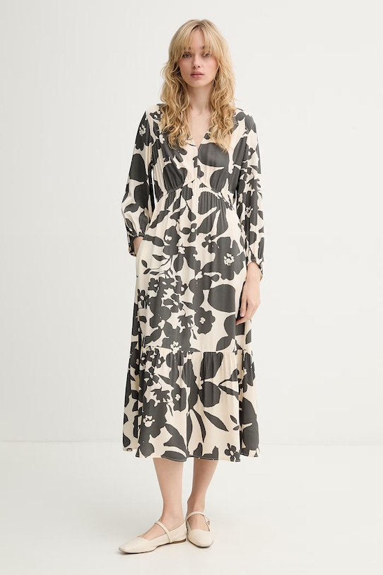 Marc O'Polo Καλοκαιρινό με βισκόζη γκρί 5000014074