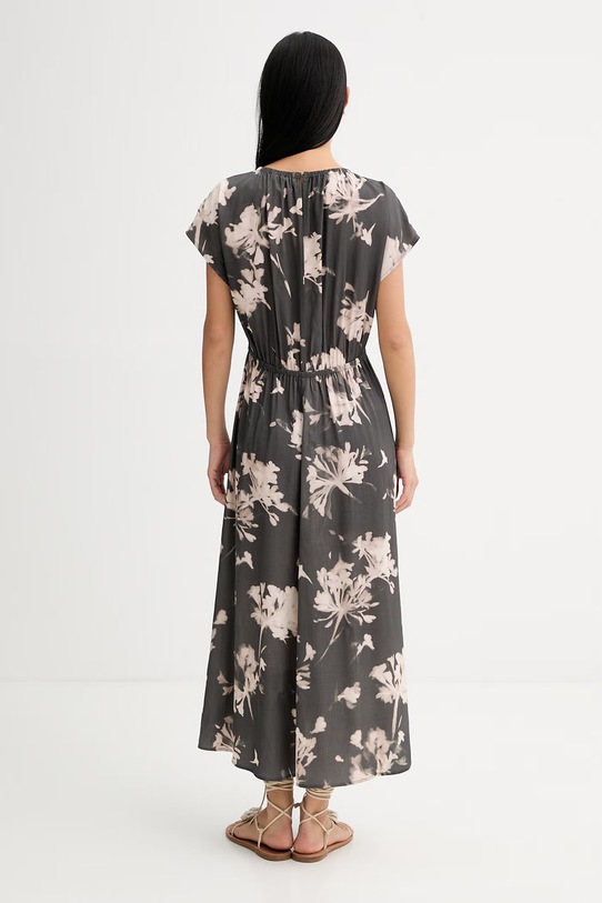 Odzież Marc O'Polo sukienka rozkloszowana z wiskozy 5000014075 szary