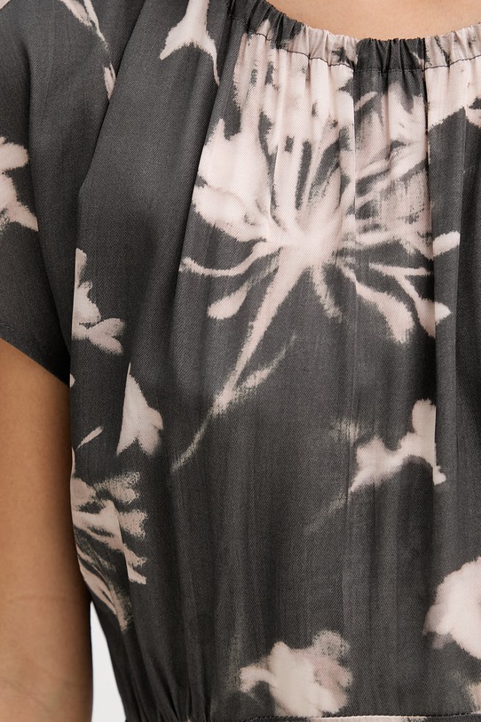 Marc O'Polo sukienka rozkloszowana z wiskozy 5000014075 szary