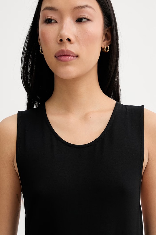 Marc O'Polo letné šaty z viskózy čierna 5000014132